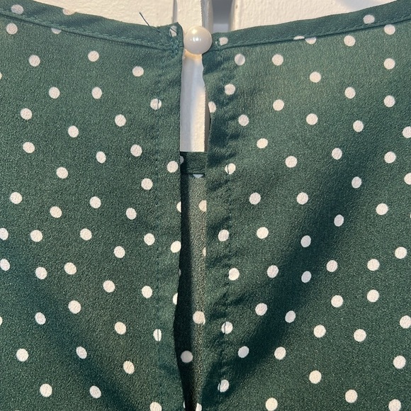 SHEIN Green Polka Dot Dress size medium. - Picture 9 of 9